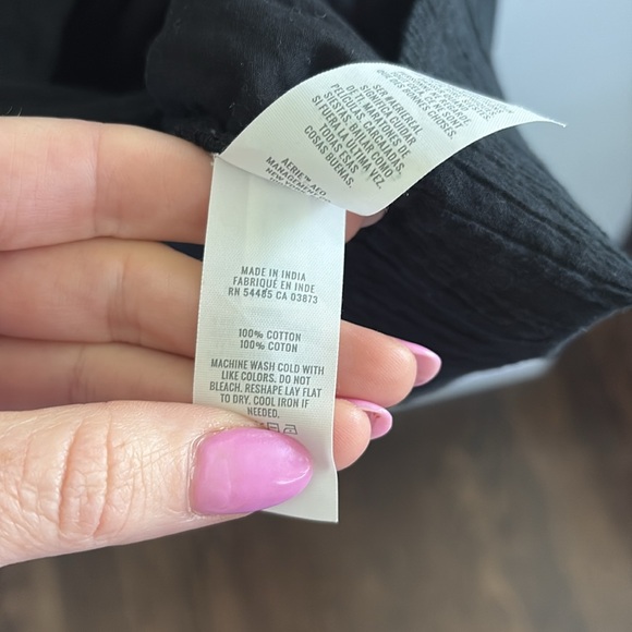 Aerie Puff Sleeve Mini Dress‎ - Picture 4 of 6